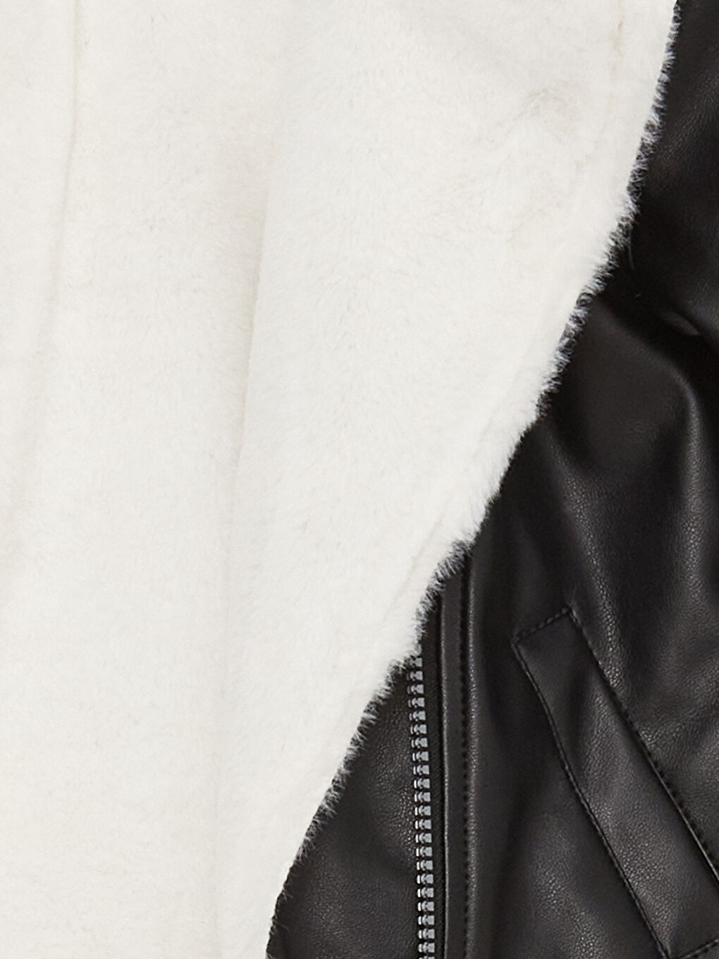 LCW baby Langarm Schlichte Baby Mädchen Lederjacke -W37820Z1-CVL