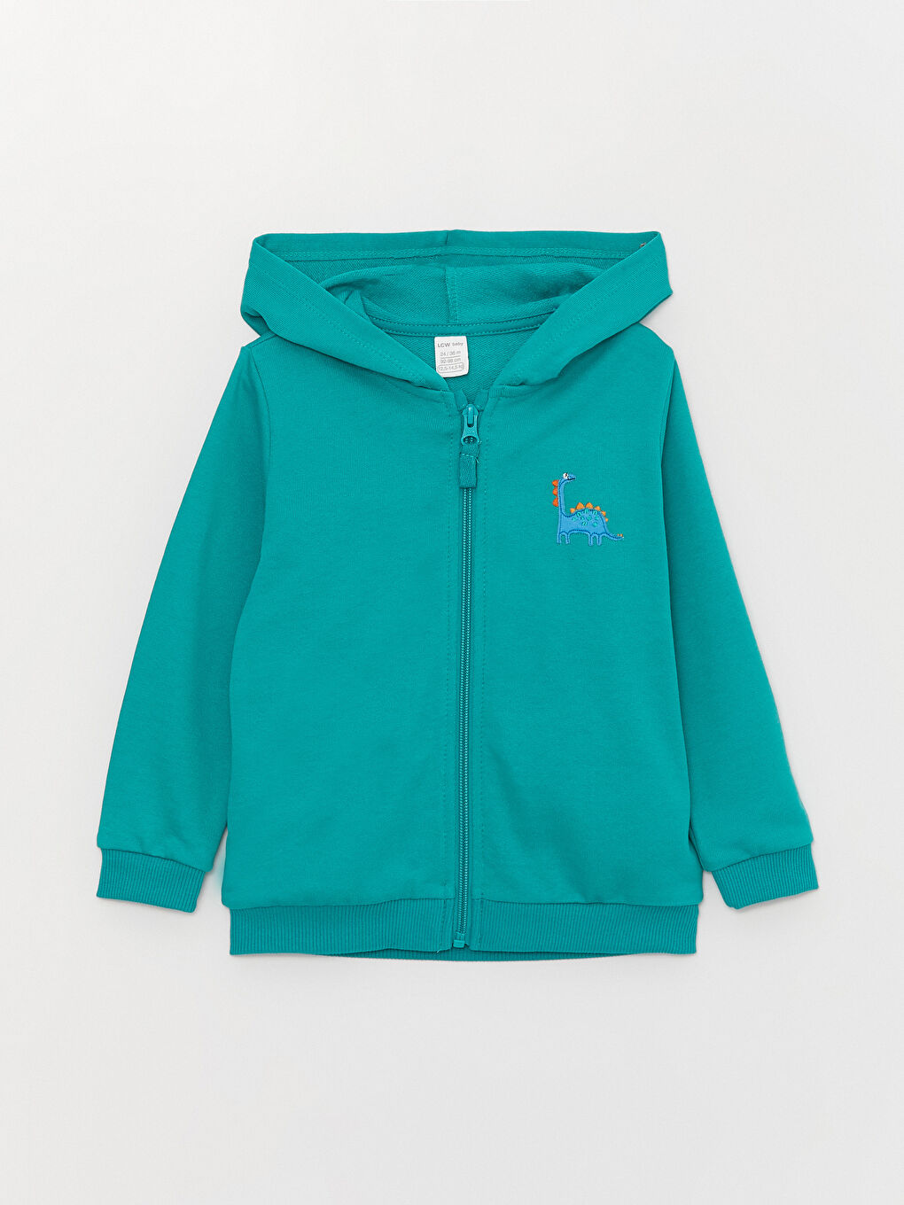 Толстовка на молнии с капюшоном и длинным рукавом с принтом для малыша мальчика-3