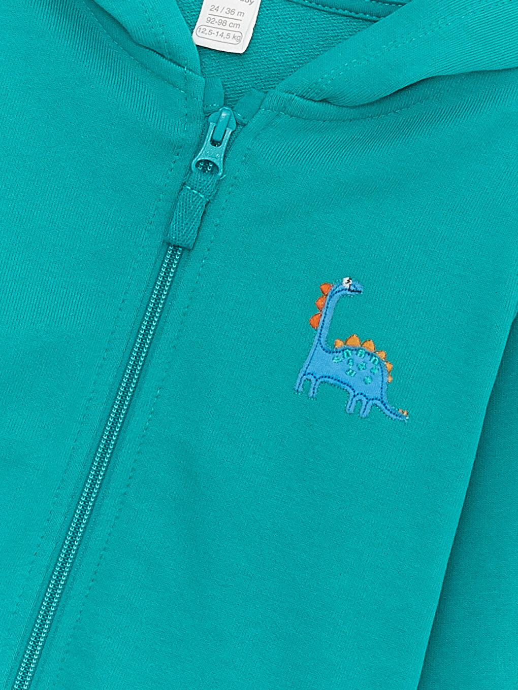 Толстовка на молнии с капюшоном и длинным рукавом с принтом для малыша мальчика-5