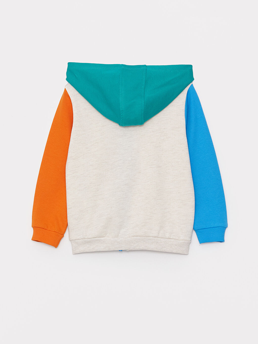 Sweat Zippé À Capuche Et Manches Longues Pour Bébés Garçons-3