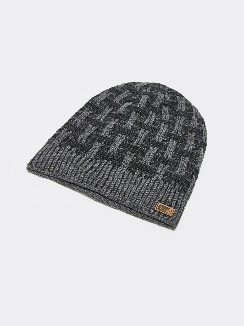 LCW ECO Self Patterned Men's Beret -W37925Z8-SXD