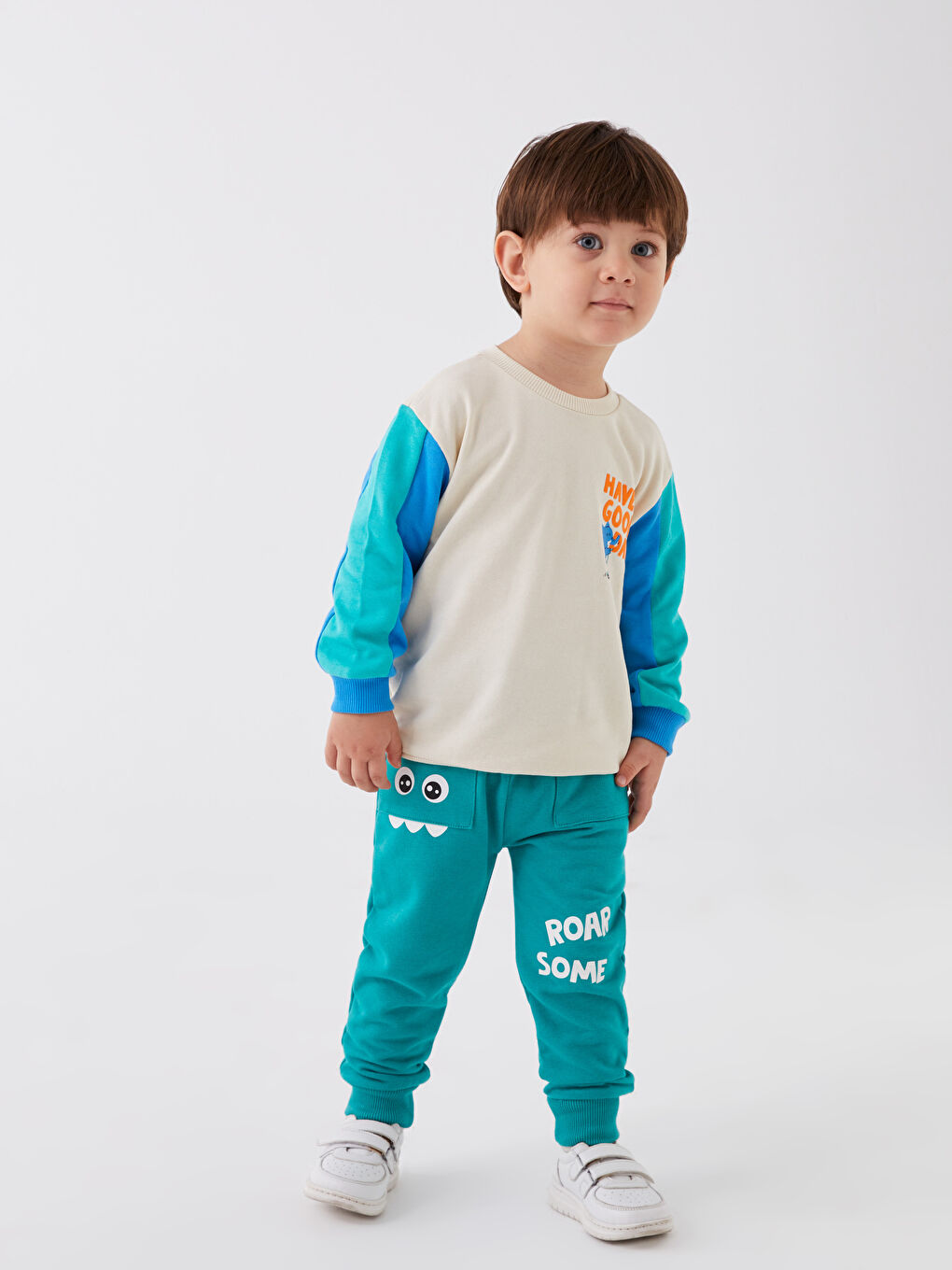 Sweat-Shirt Bébé Garçon Imprimé Col Rond-1