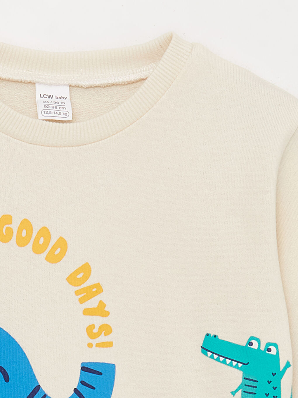 LCW baby Sweat-Shirt Bébé Garçon Imprimé Col Rond -W37942Z1-QVK