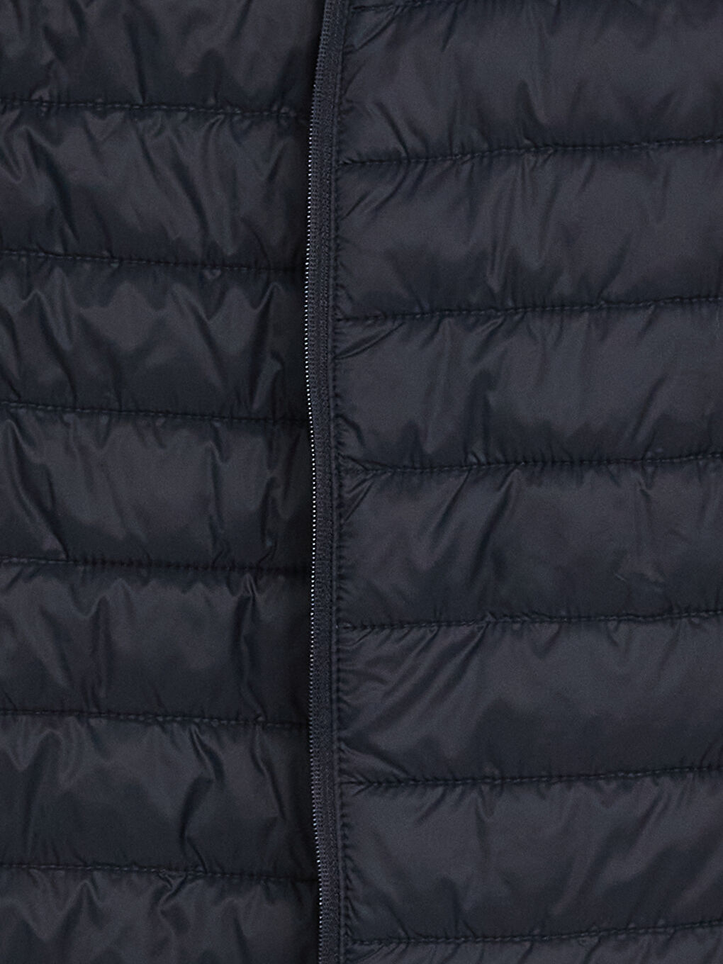 Lacivert Standart Kalıp Dik Yaka Erkek Şişme Yelek-8