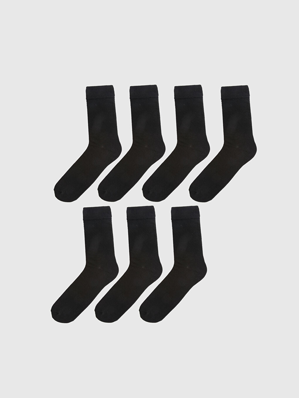 LCW ACCESSORIES Men's Ankle Socks 7 Pack -W37954Z8-E0N