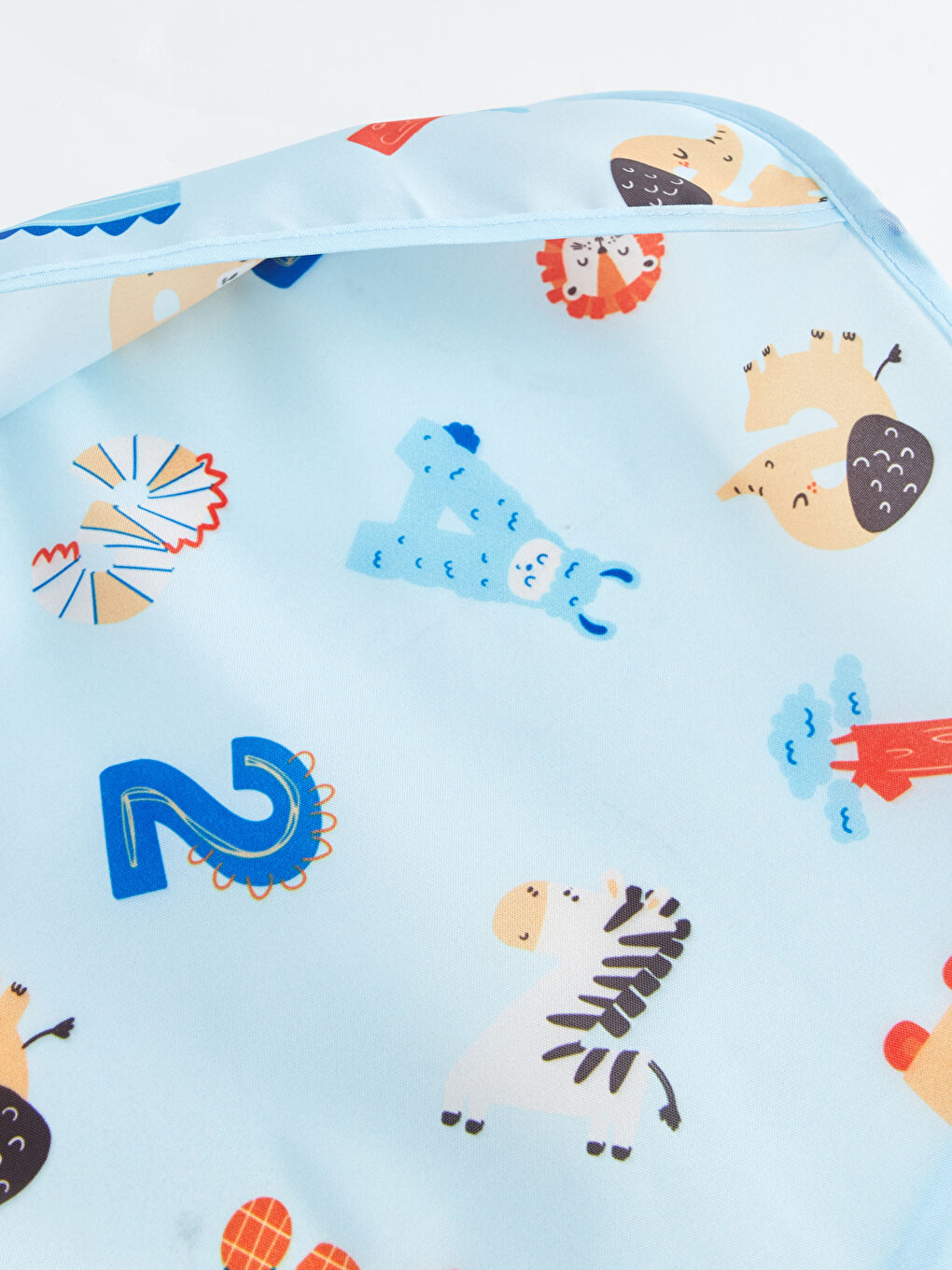 Baskılı Erkek Bebek Mama Önlüğü-1