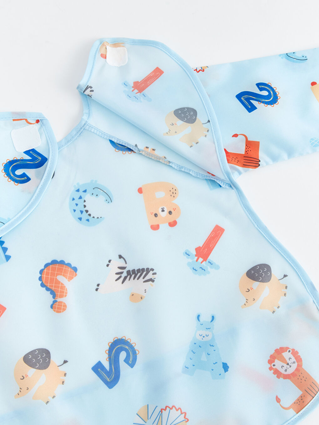 Baskılı Erkek Bebek Mama Önlüğü-2