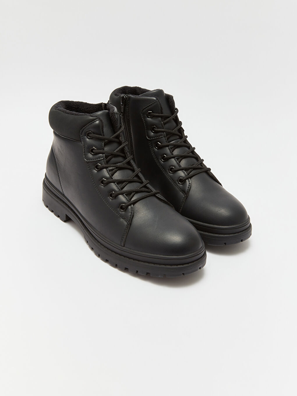 Ghete pentru Bărbați din Piele Ecologică cu Șireturi