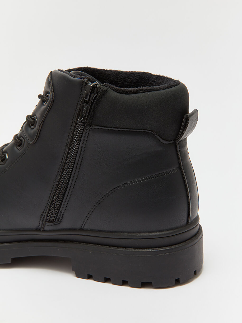 Ghete pentru Bărbați din Piele Ecologică cu Șireturi-4