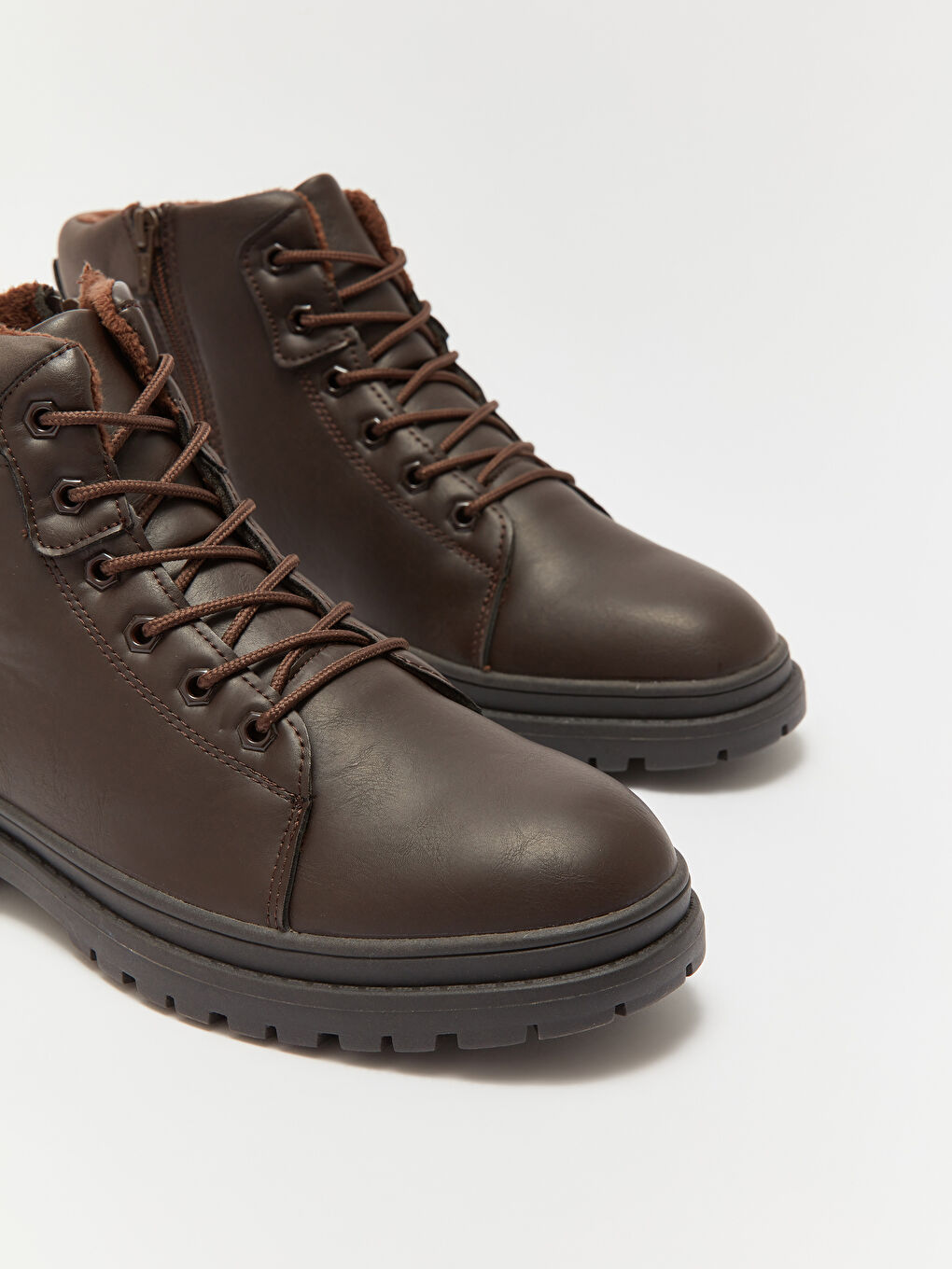 Schnürstiefel aus Kunstleder für Herren-2