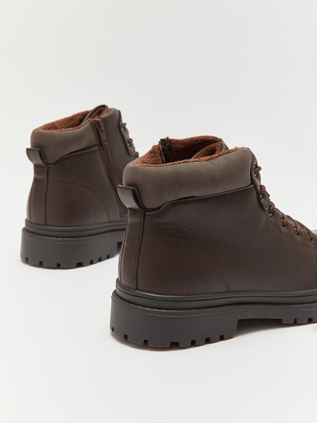 Schnürstiefel aus Kunstleder für Herren-3