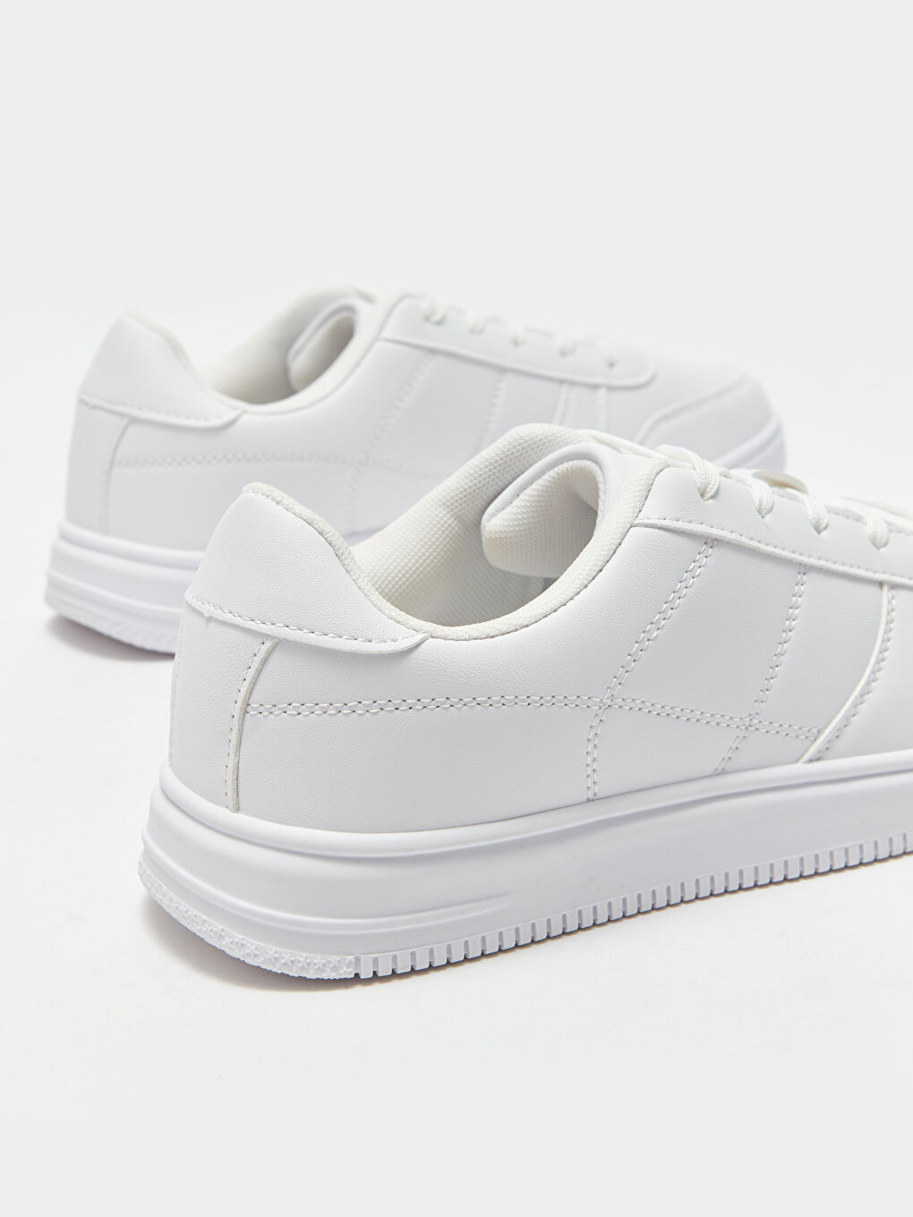 Мужские кроссовки из искусственной кожи на шнуровке-4