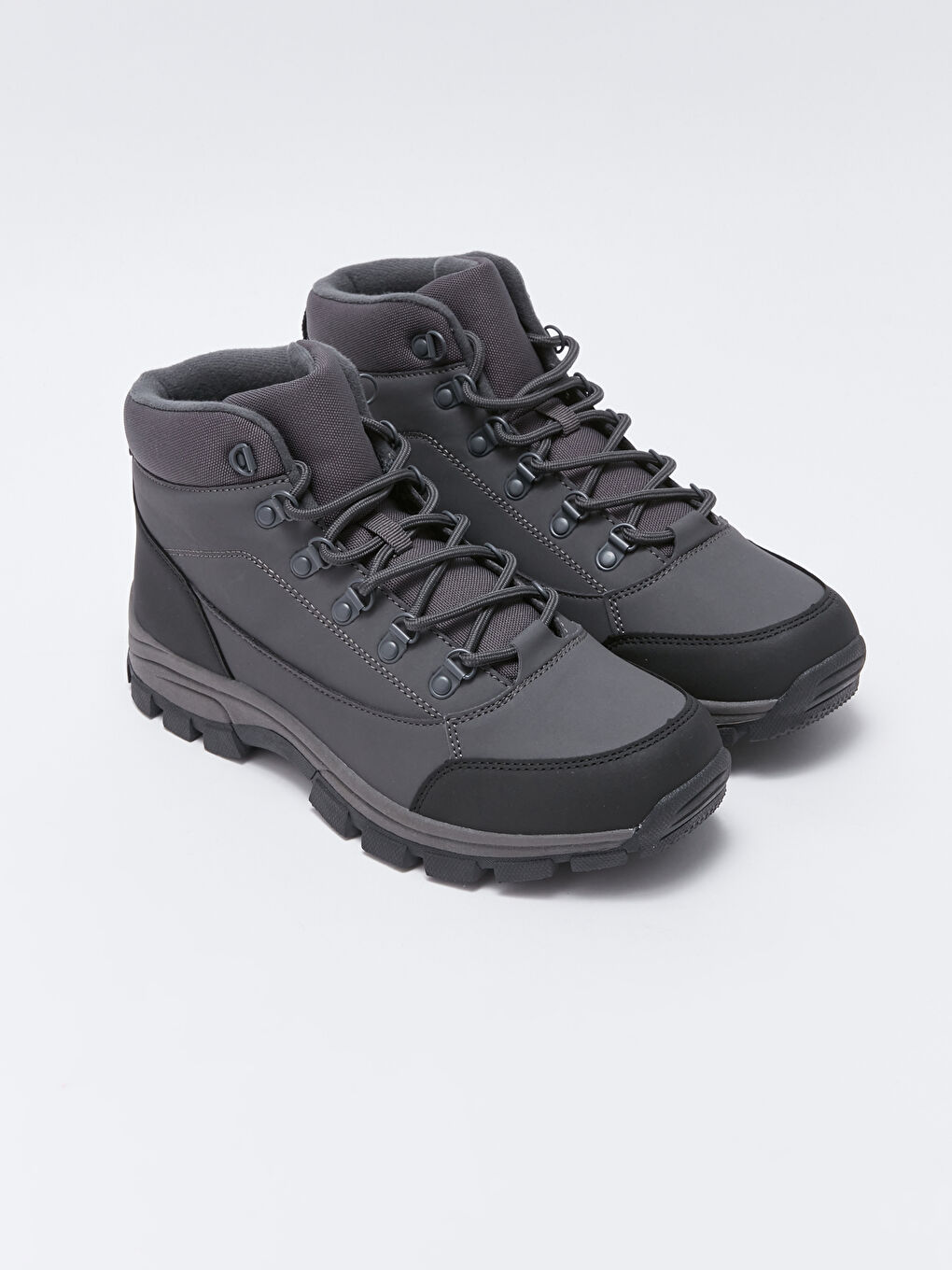 თასმებიანი ხელოვნური ტყავის მამაკაცის ჩექმა