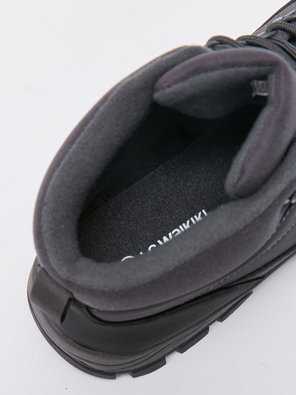 თასმებიანი ხელოვნური ტყავის მამაკაცის ჩექმა-5