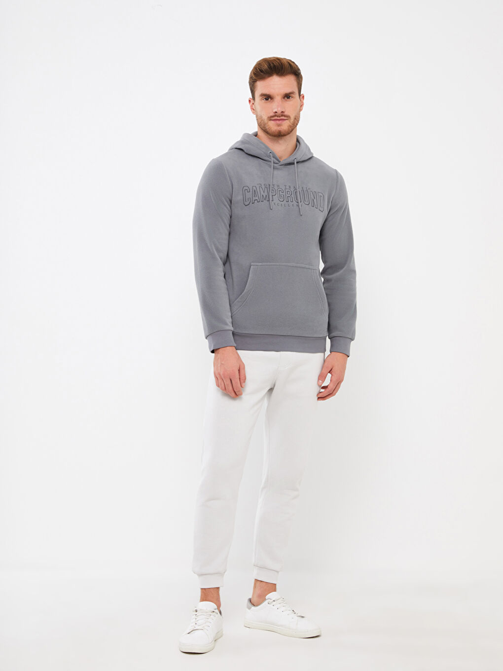 Long Sleeve Printed Polar Men's Hoodie-2