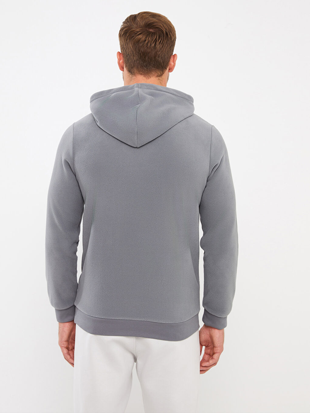Long Sleeve Printed Polar Men's Hoodie-4