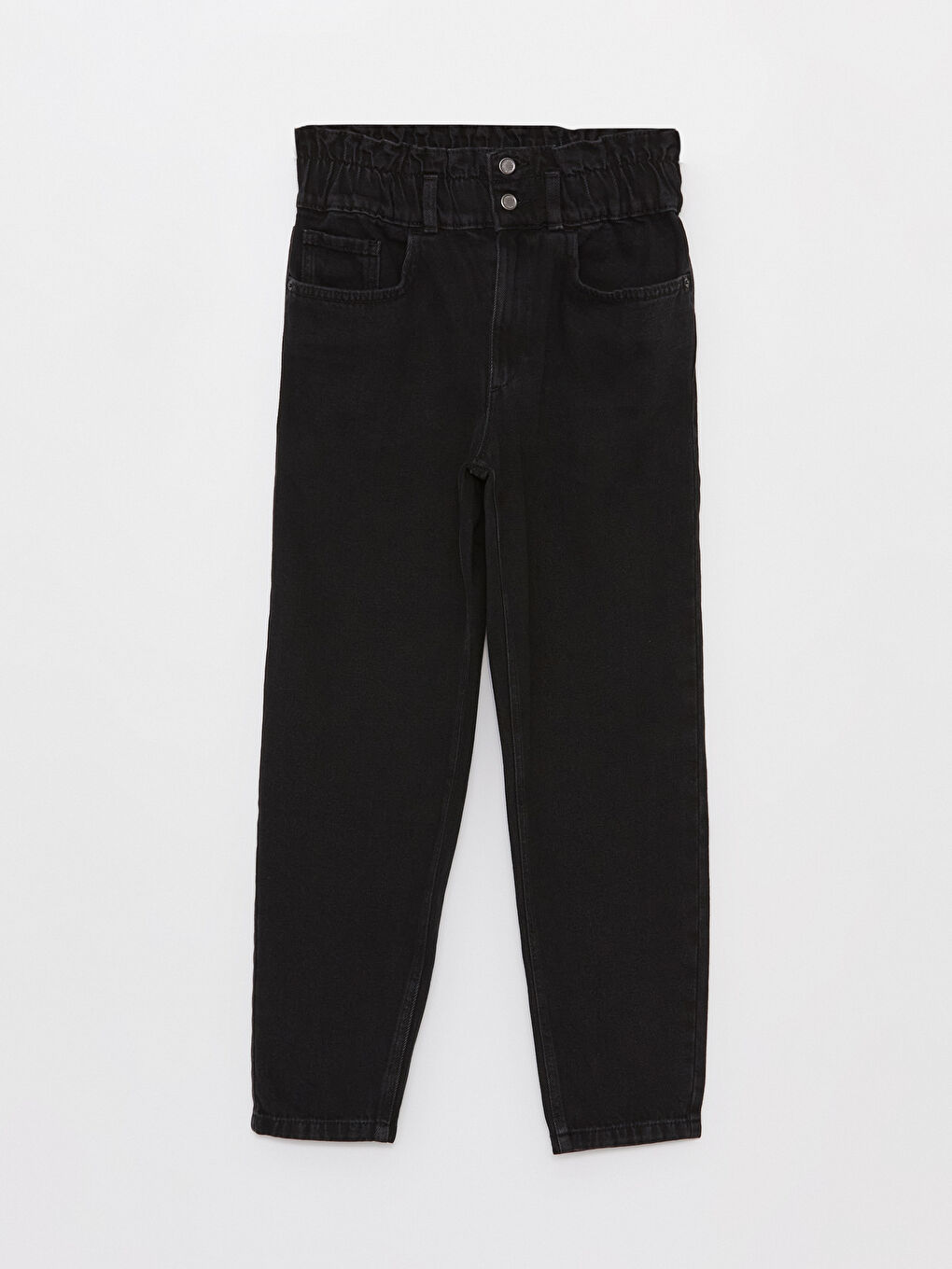 LCW Jeans Elasticated Waist Slouchy Fit Women's Jeans -W38077Z8-327