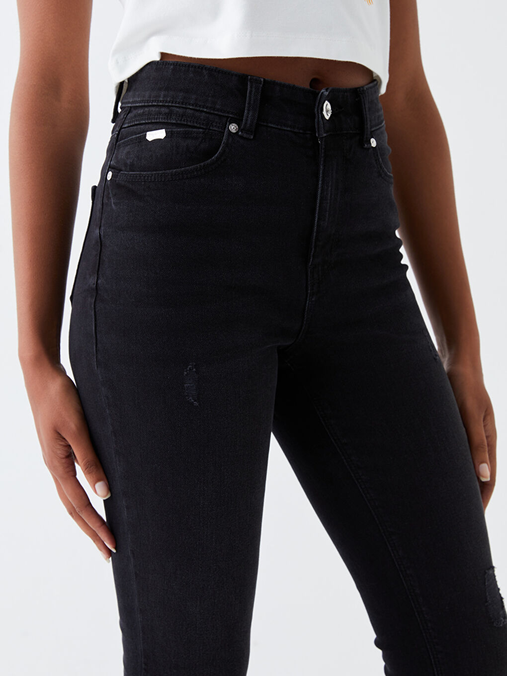 LCW Jeans High Waisted Jupiter Super Skinny Fit Women's Jeans -W38079Z8-327