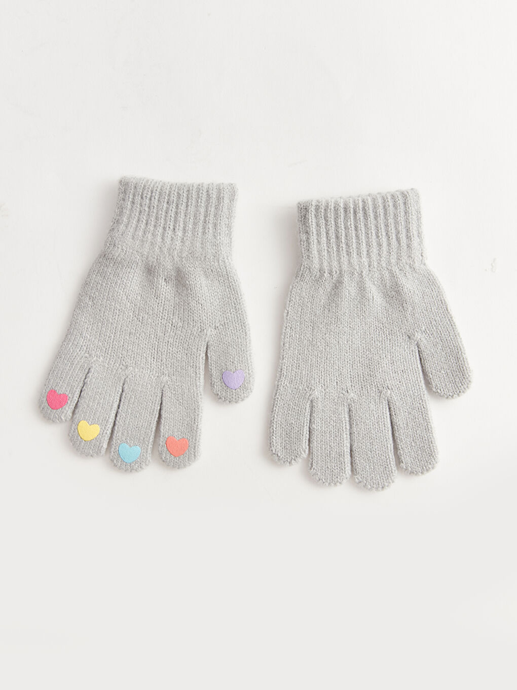 Bedruckte Baby Mädchen Strickhandschuhe-1