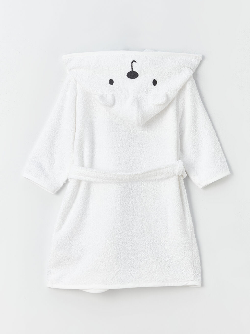 კაპიუშონიანი მოქარგული ბავშვის ხალათი-2