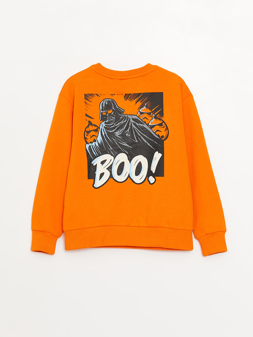 LCW Kids H12 Bisiklet Yaka Star Wars Baskılı Uzun Kollu Erkek Çocuk Sweatshirt -W38187Z4-GEU