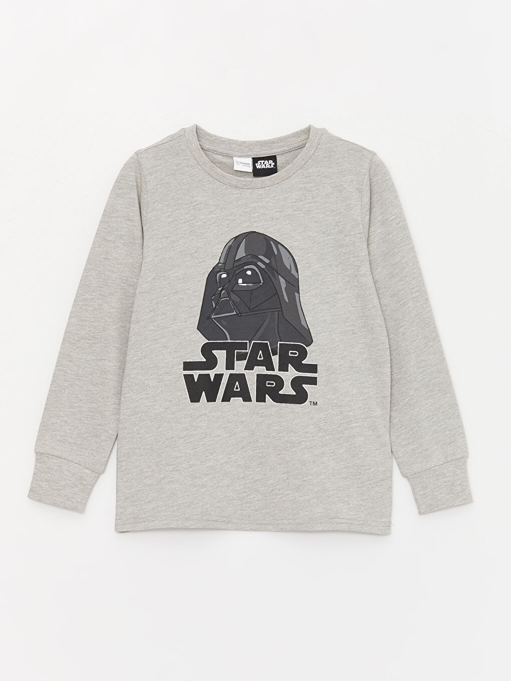 Set de pijama pentru Băieți cu Guler rotund, Imprimat Star Wars, Mânecă lungă-1