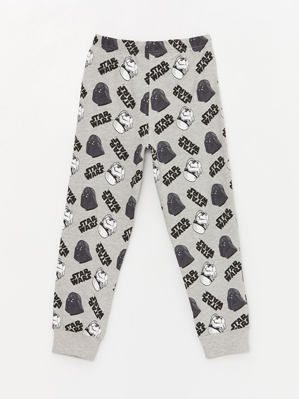 Set de pijama pentru Băieți cu Guler rotund, Imprimat Star Wars, Mânecă lungă-4