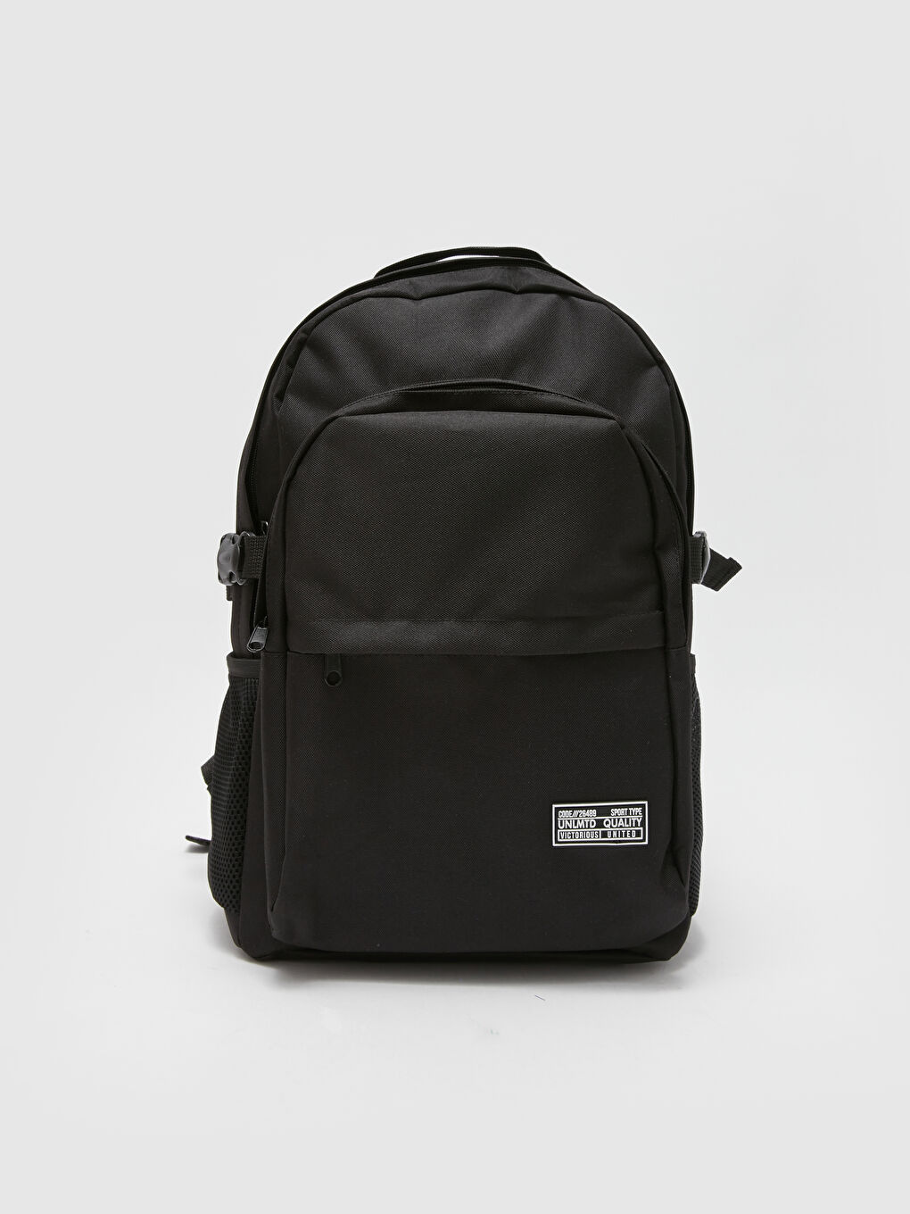 Label Detail Boys School Bag