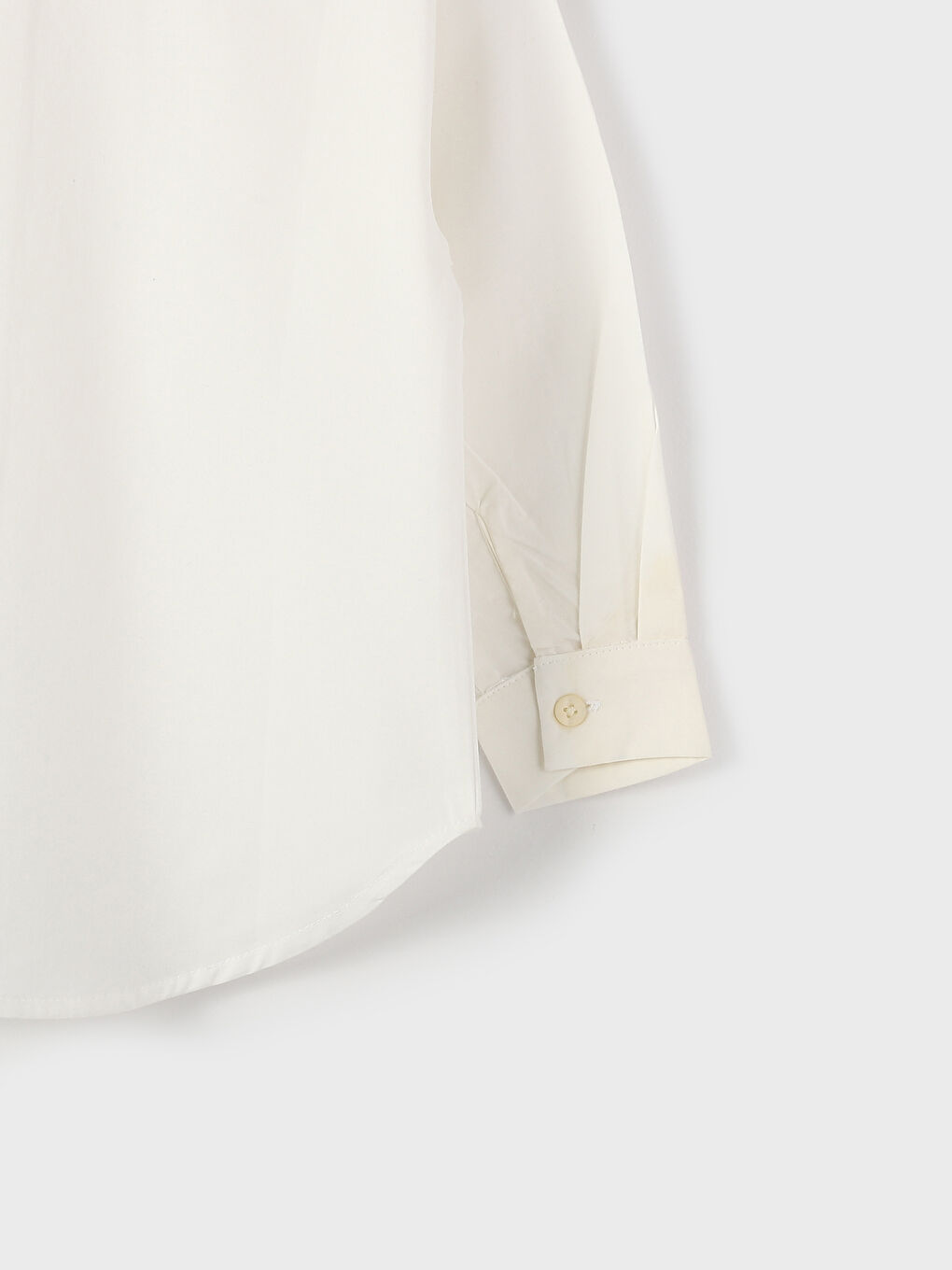 Basic Long Sleeve Girls' Shirt-3