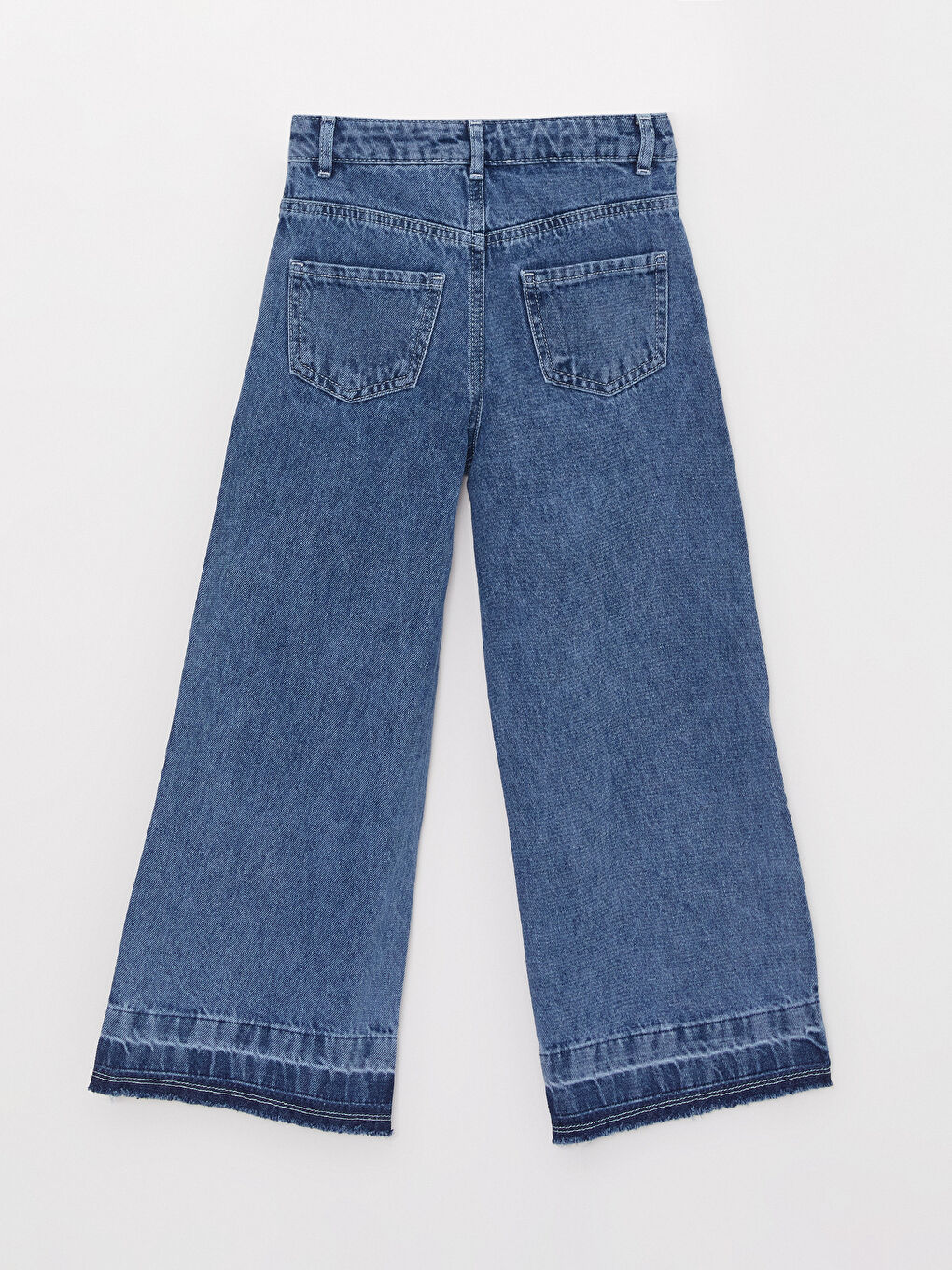 LCW Kids Karışık Wideleg Kız Çocuk Jean Pantolon - 2