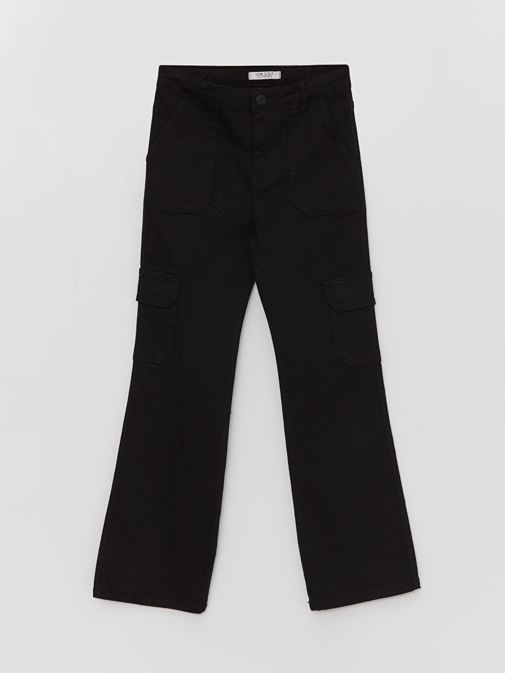 Pantalone sa širokim nogavicama za devojčice Cargo