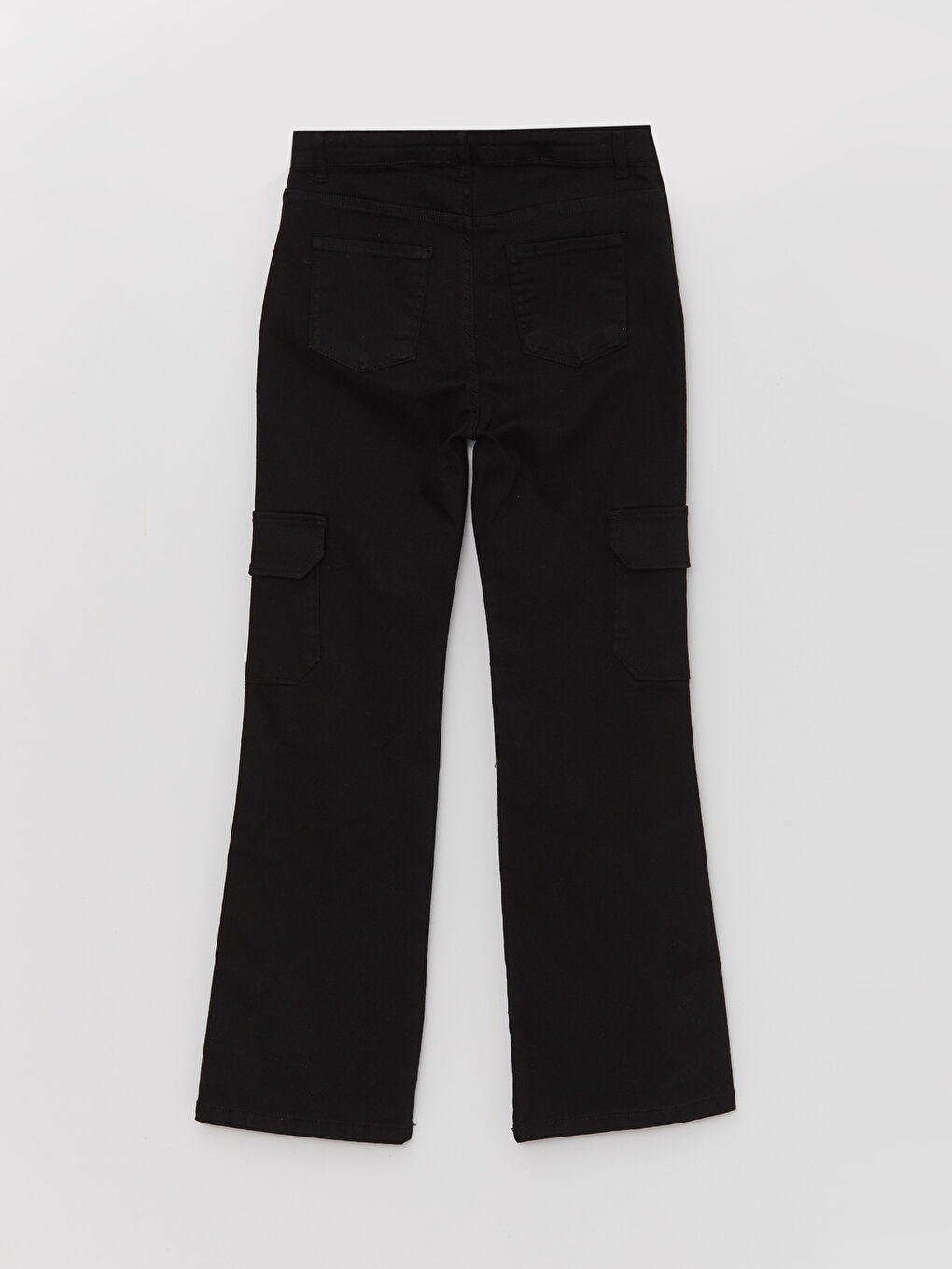 Pantalone sa širokim nogavicama za devojčice Cargo-1