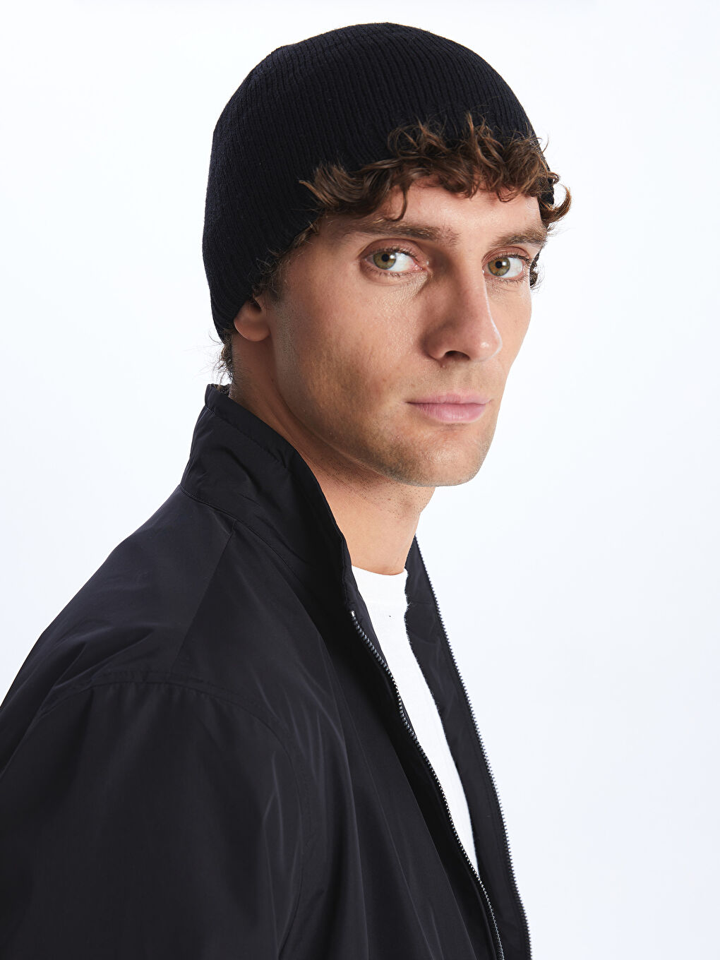 Siyah Erkek Triko Bere