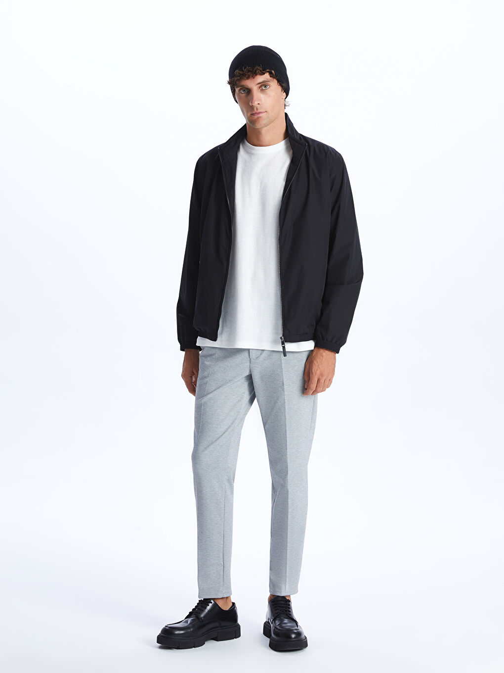 Siyah Erkek Triko Bere-1