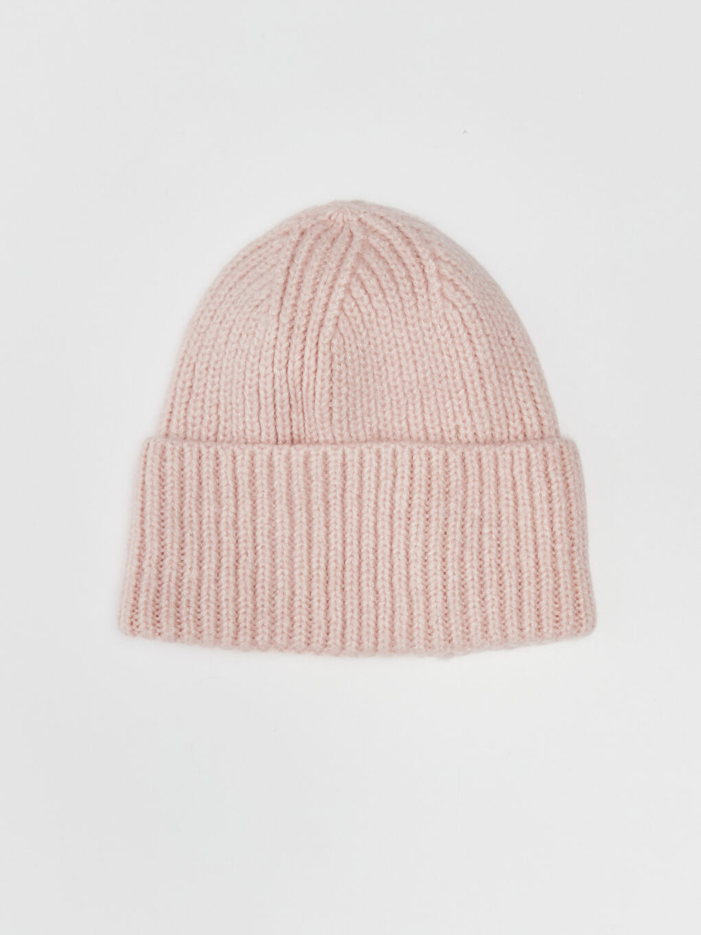 Pembe Triko Kadın Bere-2