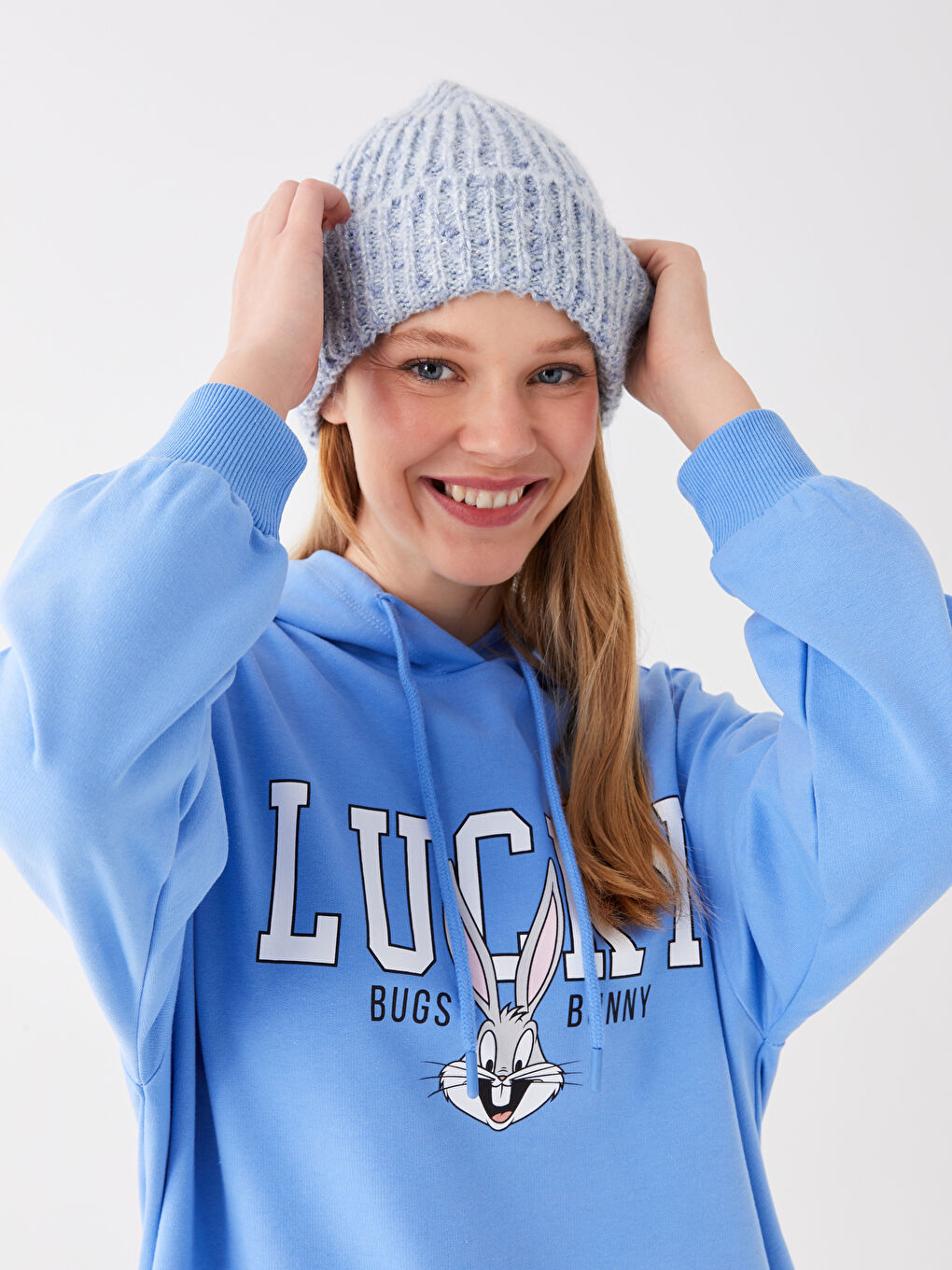 Mavi Kadın Triko Bere