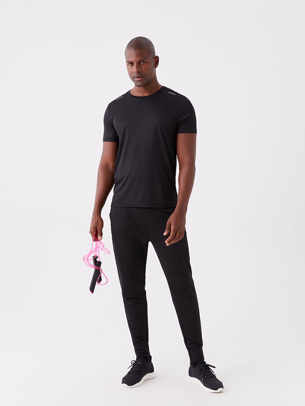 Xside Active Yeni Siyah Slim Fit Erkek Eşofman Altı