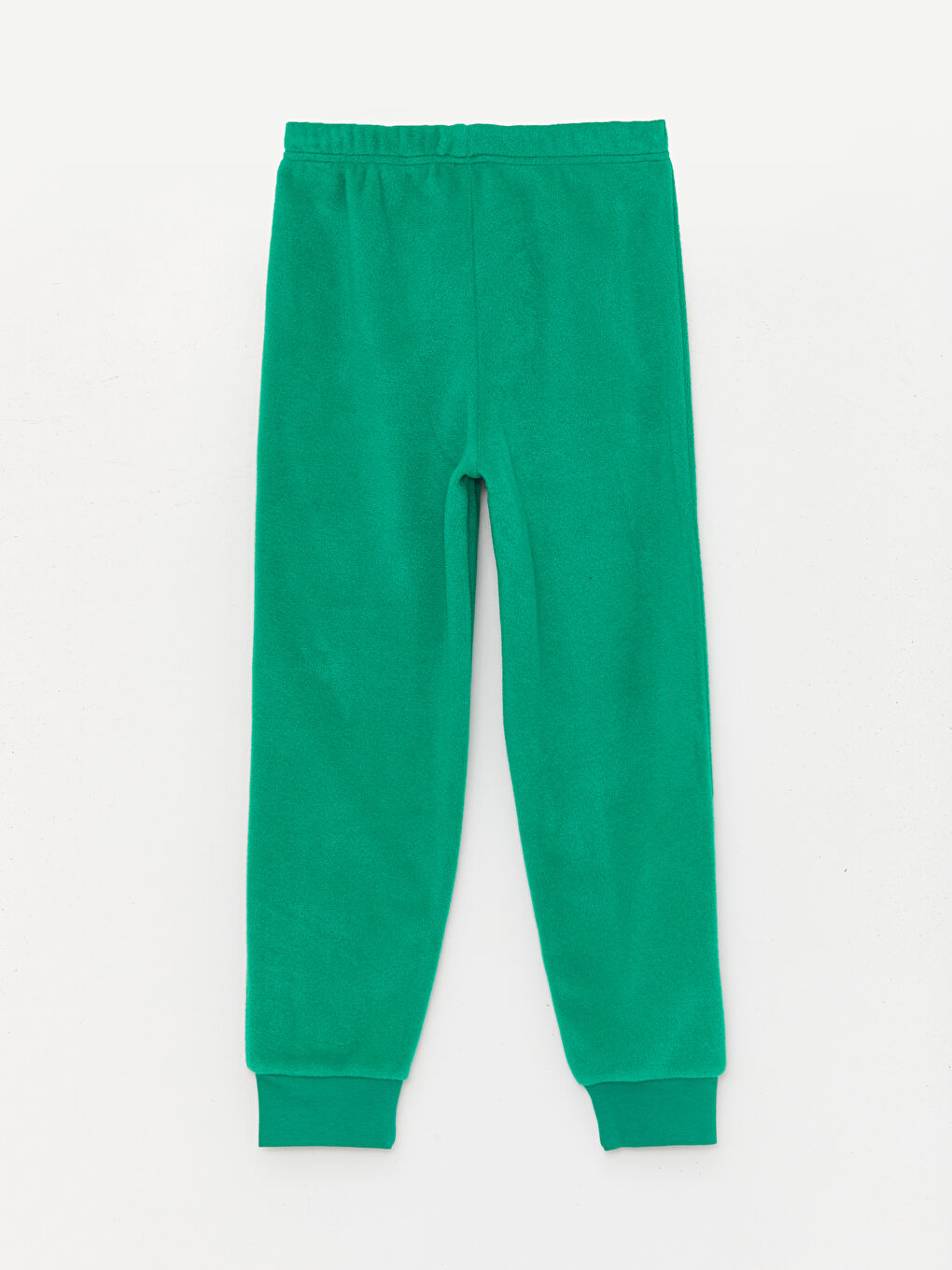 Mavi Bisiklet Yaka Nakışlı Uzun Kollu Polar Erkek Çocuk Pijama Takımı-5