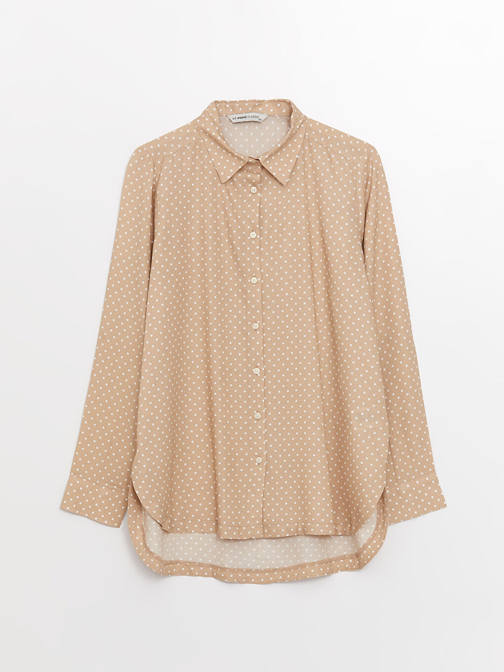 Patterned Long Sleeve Women's Shirt-5