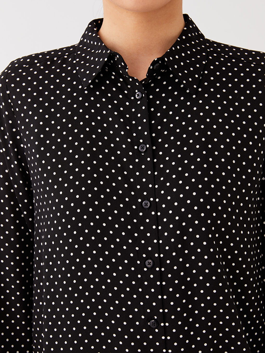 Chemise à Manches Longues Imprimée pour Femmes-3