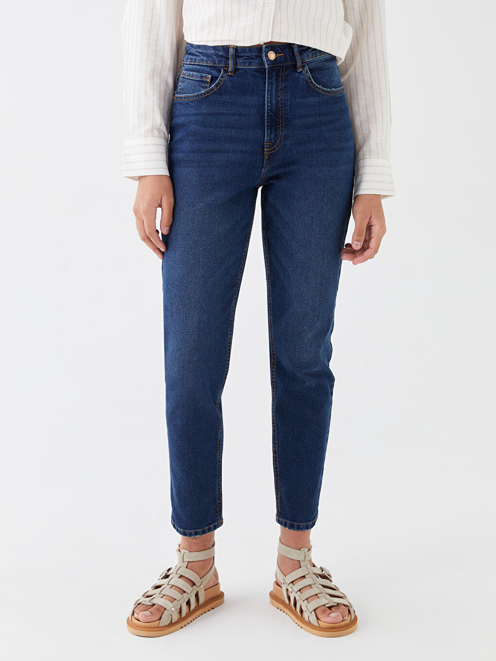 LCW Jeans Schlanke Mama Damen Jeans -W38509Z8-309