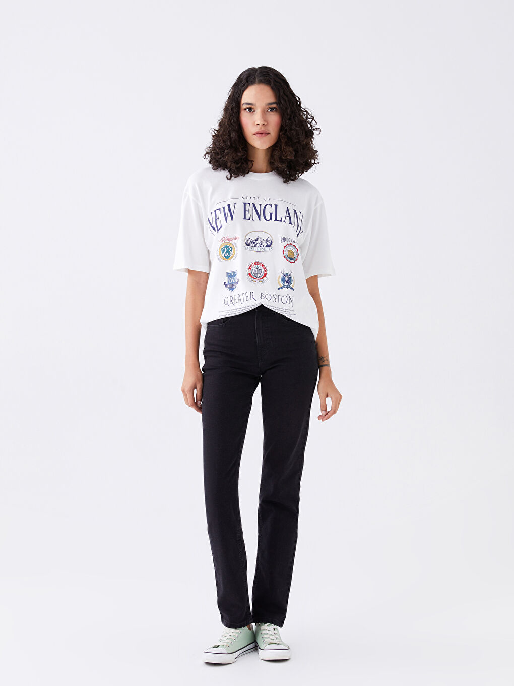 LCW Jeans High Waisted Straight Fit Women's Jeans -W38541Z8-327