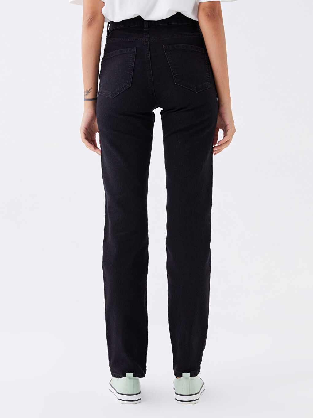 LCW Jeans High Waisted Straight Fit Women's Jeans -W38541Z8-327