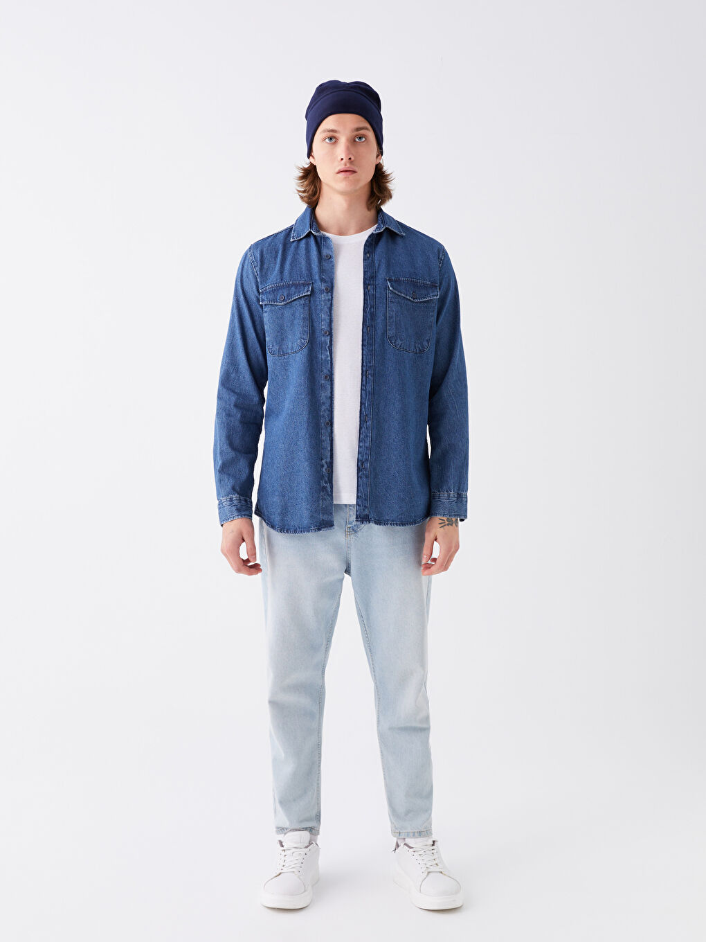 Men's Fleece Beret-1