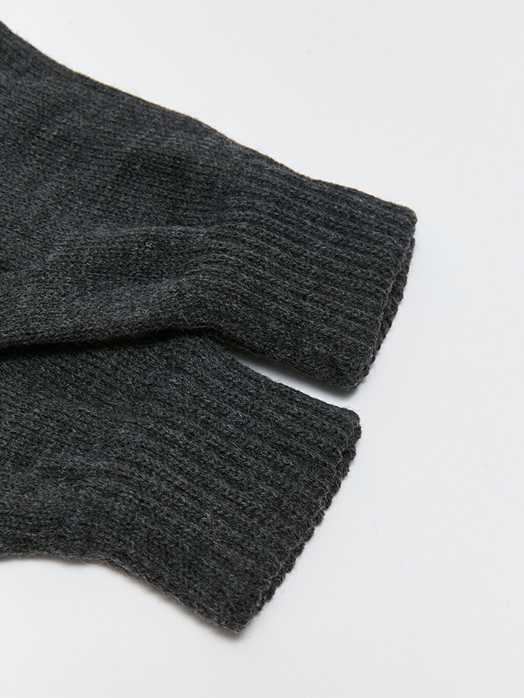 Antrasit Erkek Triko Eldiven-2