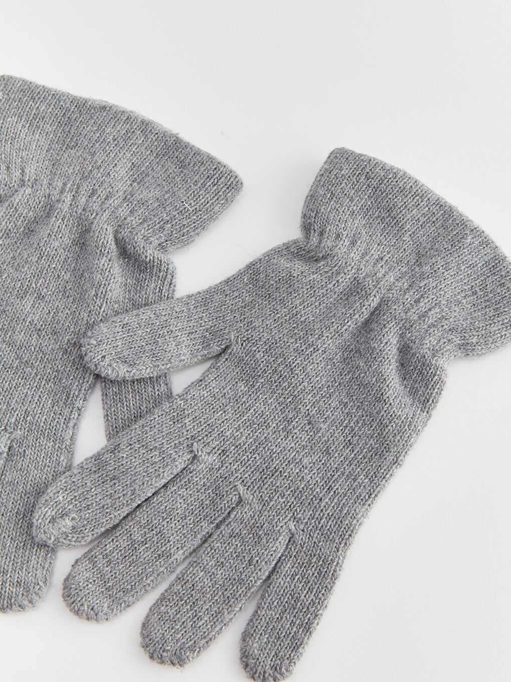 Antrasit Kadın Polar Eldiven-1