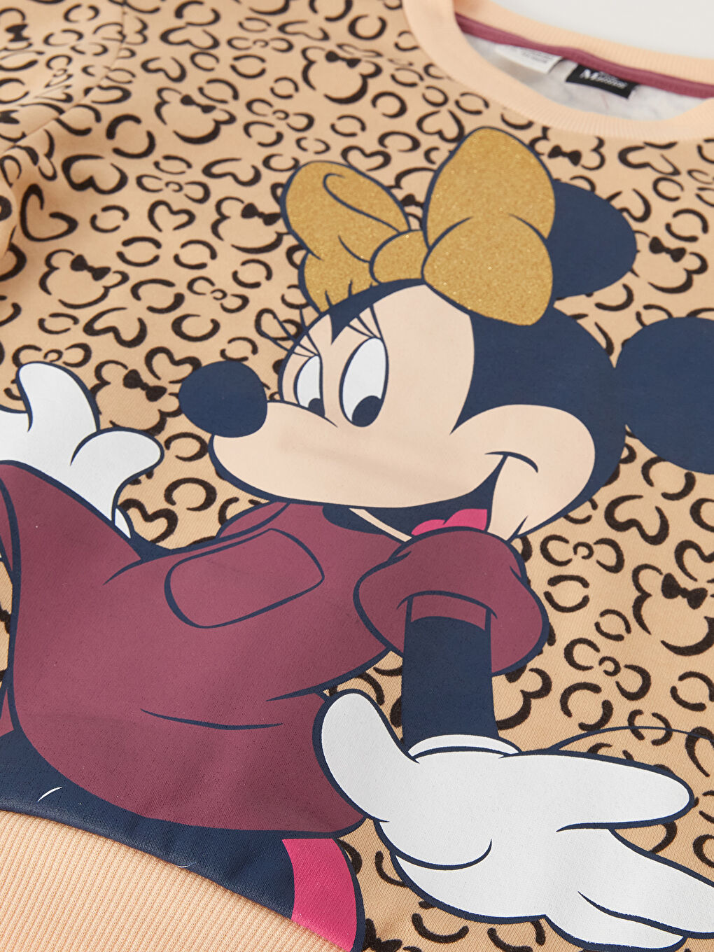 LCW Kids كنزة بأكمام طويلة بطبعة للبنات -W38662Z4-LQF