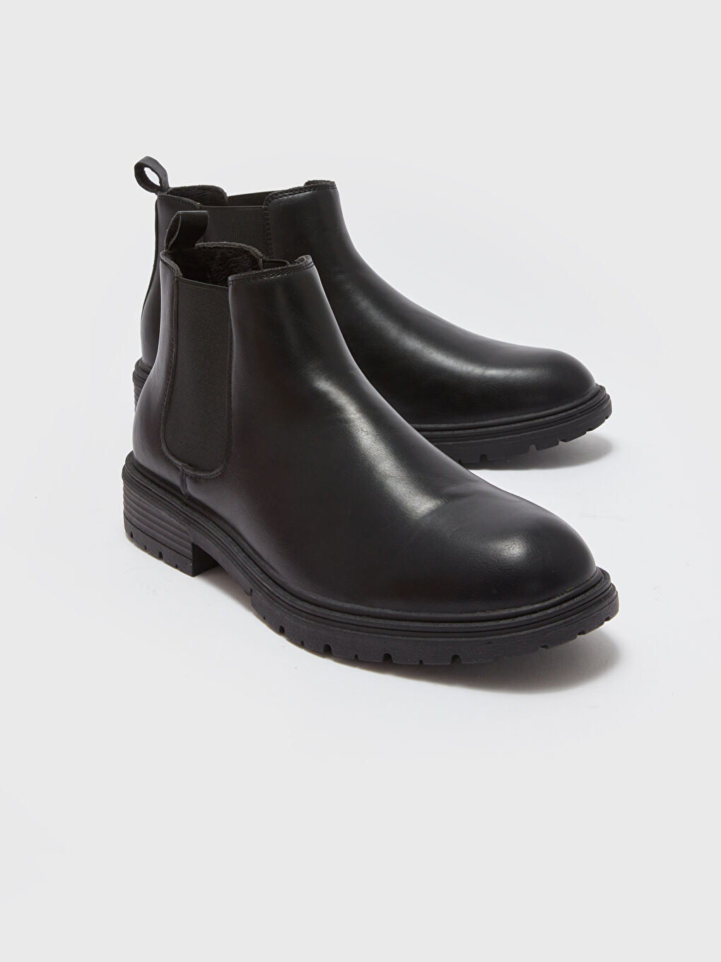 Kunstleder Herrenstiefel-2