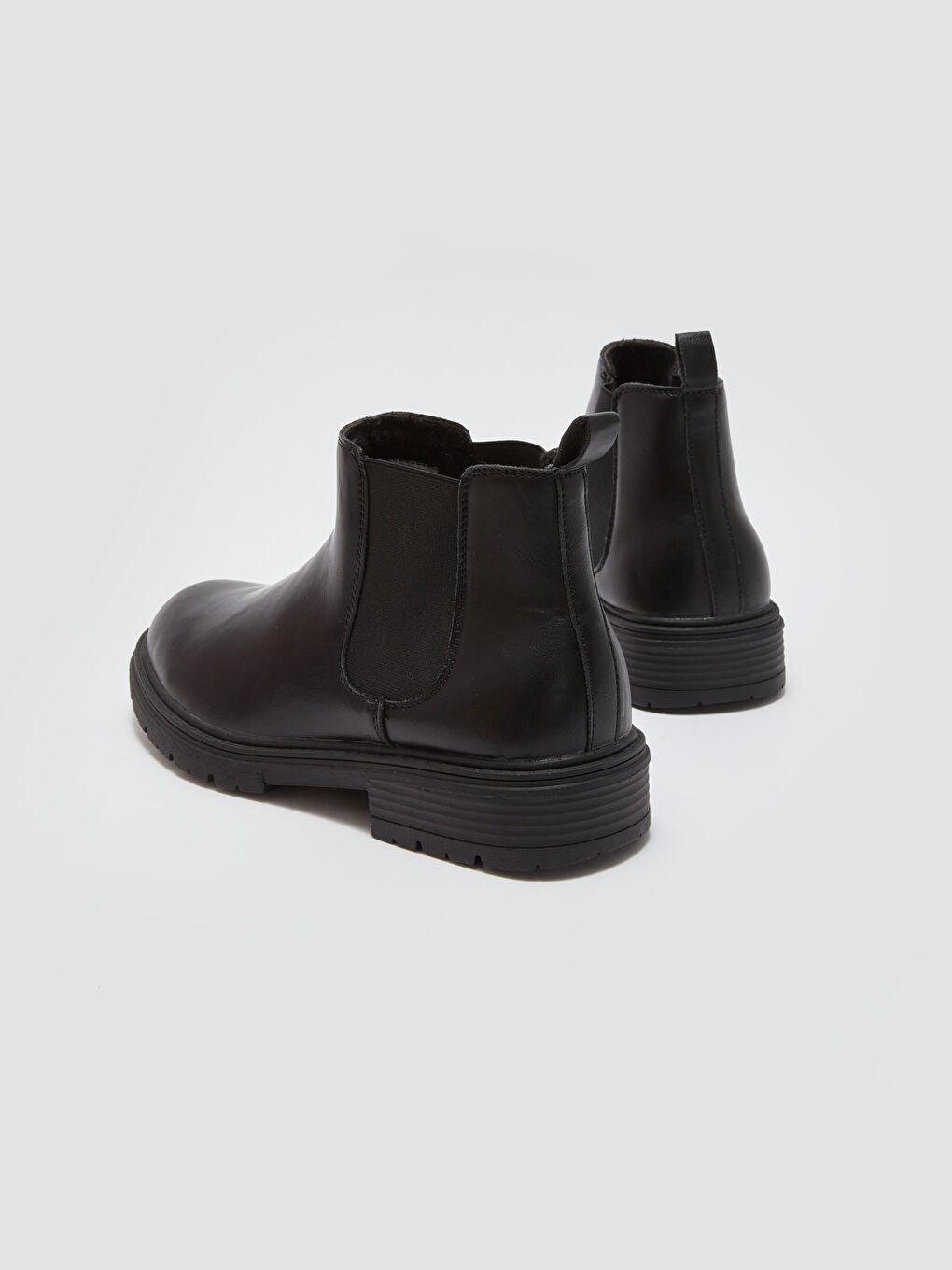 Kunstleder Herrenstiefel-4