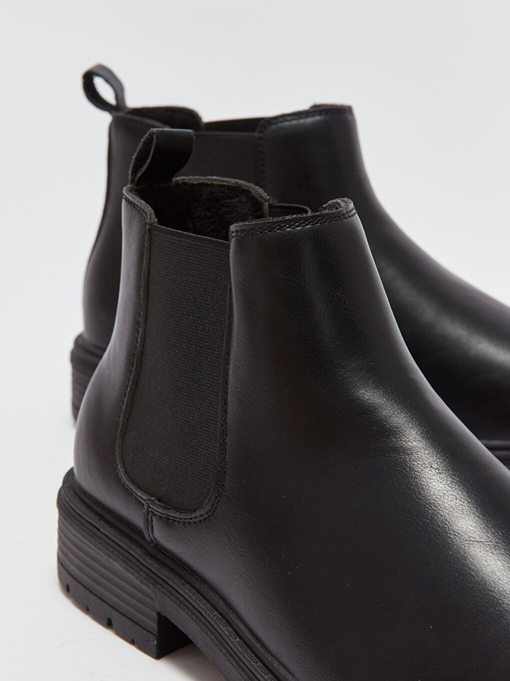 Kunstleder Herrenstiefel-5